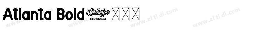 Atlanta Bold字体转换